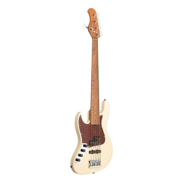 Sadowsky MetroExpress Hybrid P/J 21 5 String Left Handed Bass, Solid Olympic White