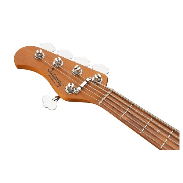 Sadowsky MetroExpress Hybrid P/J 21 5 String Left Handed Bass, Solid Olympic White