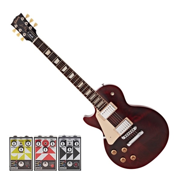 Gibson Les Paul Studio Left Handed, Wine Red w/ 3 Free Maestro