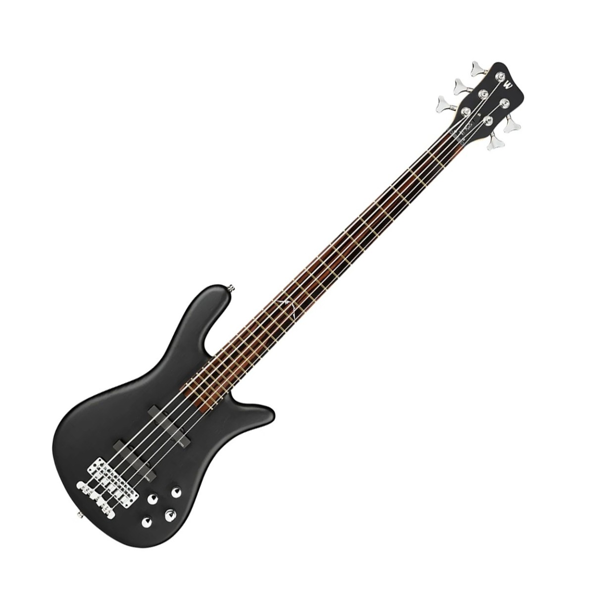 Warwick RockBass Robert Trujillo 5 String Bass Solid Black Satin