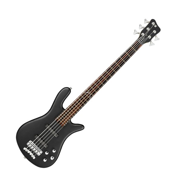 Warwick RockBass Robert Trujillo 5 String Bass, Solid Black Satin