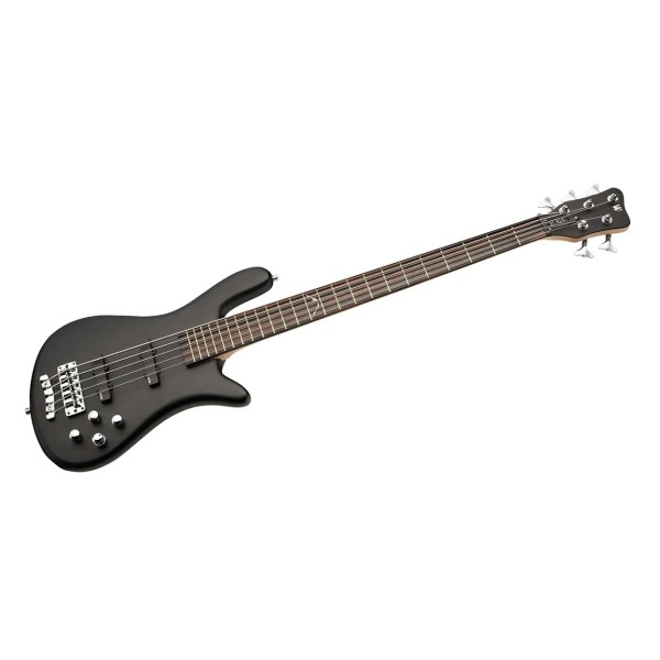 Warwick RockBass Robert Trujillo 5 String Bass, Solid Black Satin