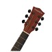 Tourtech Acoustic Guitar Beginner Packs (3/4) - headstock