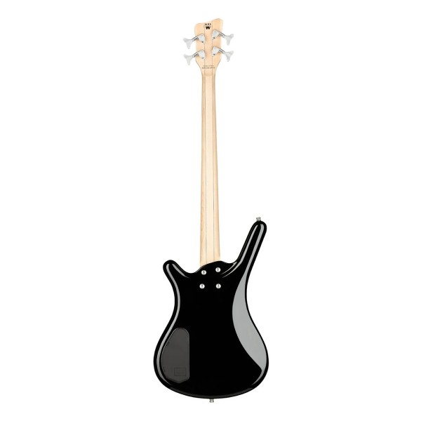 Warwick RockBass Corvette Basic Medium Scale Bass, Solid Black High Polish