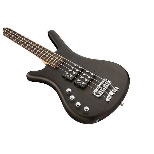 Warwick RockBass Corvette $$ Left Handed Bass, Nirvana Black Satin
