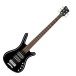 Warwick RockBass Corvette 5 String Bass, Solid Black High Polish