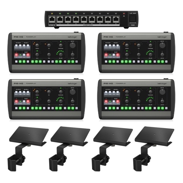 Behringer P16-HQ Personal Mixing System and P16-D Ultranet