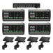 Behringer P16-HQ Personal Mixing System and P16-D Ultranet Distributor