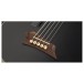 Warwick RockBass Alien Deluxe Hybrid Thinline 5 String Acoustic Bass, Solid Black