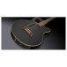 Warwick RockBass Alien Deluxe Hybrid Thinline Acoustic Bass, Solid Black