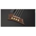 Warwick RockBass Alien Deluxe Hybrid Thinline Acoustic Bass, Solid Black
