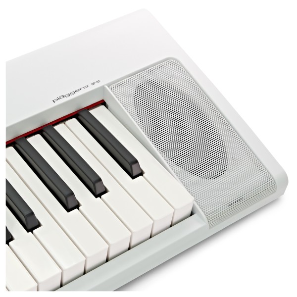 Yamaha Piaggero NP32 Portable Digital Piano, White at Gear4music