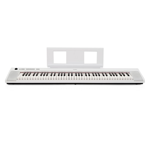Yamaha Piaggero NP32 Portable Digital Piano, White  front