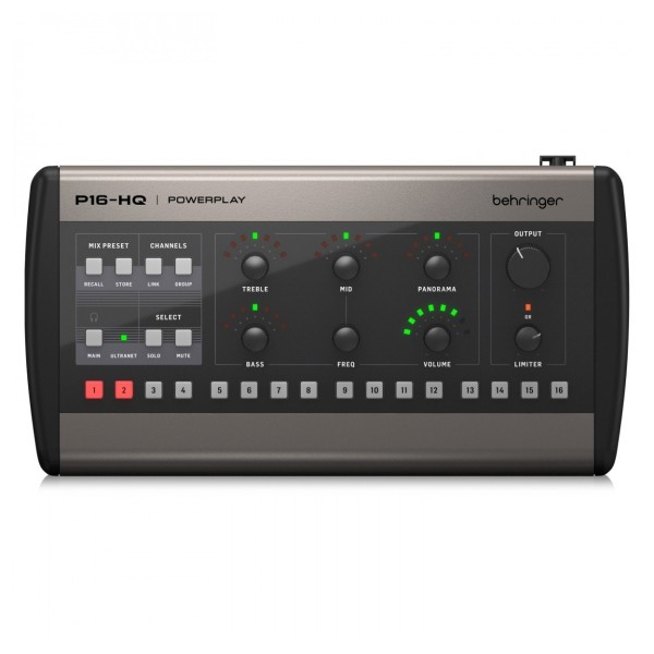 Behringer P16-HQ 16-Channel Personal Monitoring Mixer
