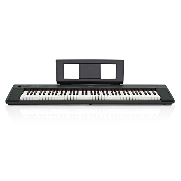 Yamaha Piaggero NP32 Portable Digital Piano, Black at Gear4music