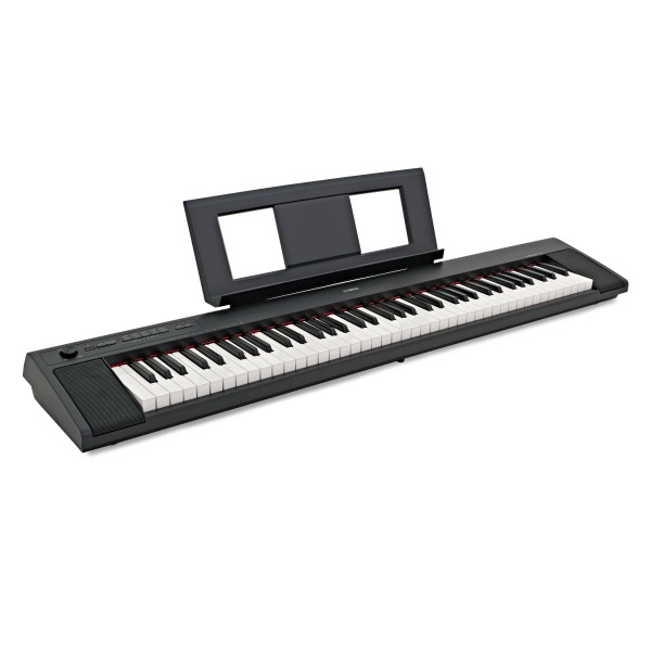 Yamaha Piaggero NP32 Portable Digital Piano, Black at Gear4music