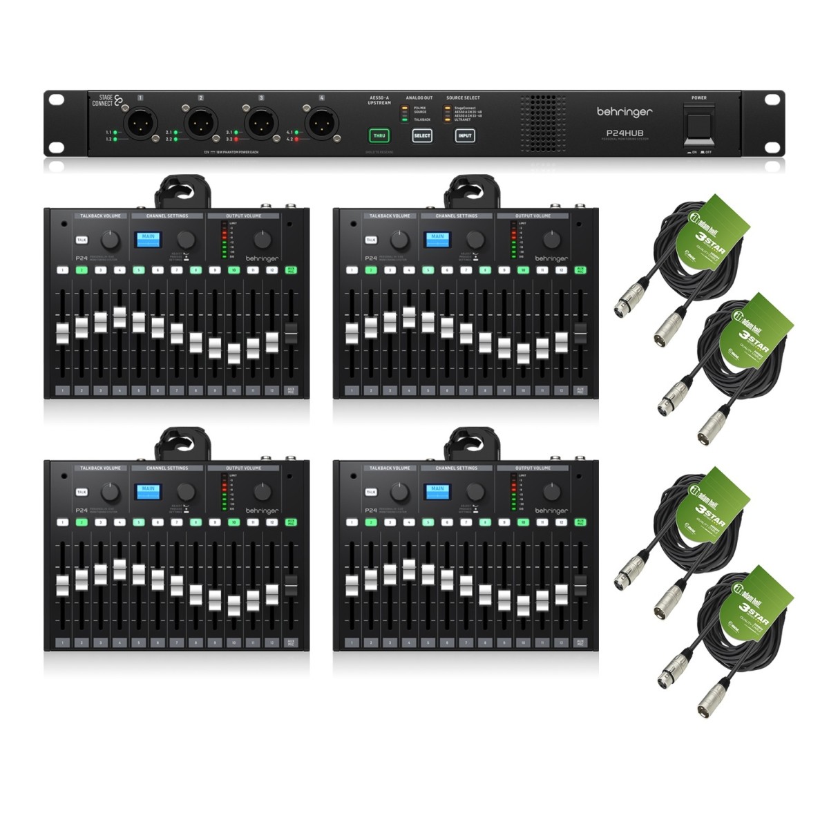 Click to view product details and reviews for Behringer P24hub Stageconnect Hub Personal Monitor Mixing Bundle.