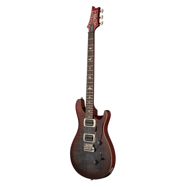 PRS SE Custom 24, Charcoal Cherry Burst (2026) - side