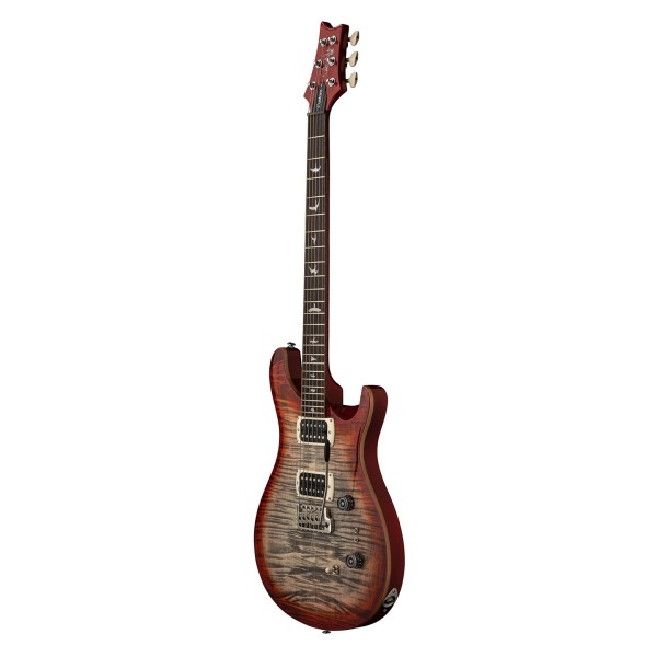 PRS SE Custom 24-08, Charcoal Cherry Burst (2026) - side