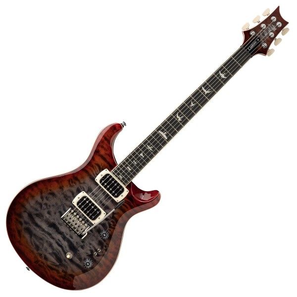 PRS SE Custom 24-08 Quilt, Charcoal Cherry Burst (2026) at Gear4music