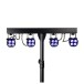 Equinox MicroPar Bar Quad System, Purple