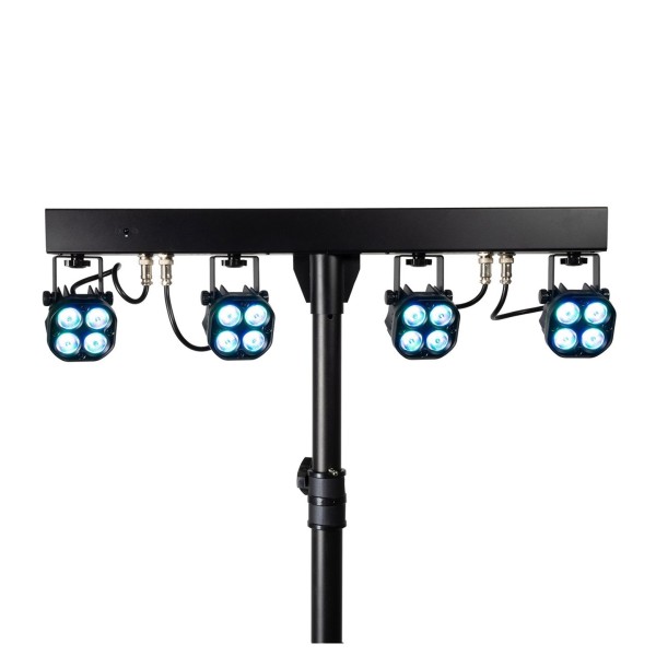 Equinox MicroPar Bar Quad System, Blue