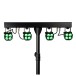 Equinox MicroPar Bar Quad System, Bright Green