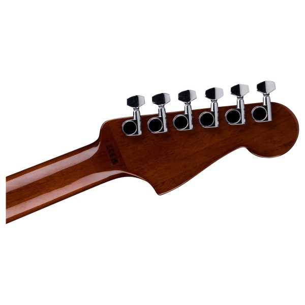 Fender California Standard Redondo Left-Handed with Accessory Pack - back of headstock