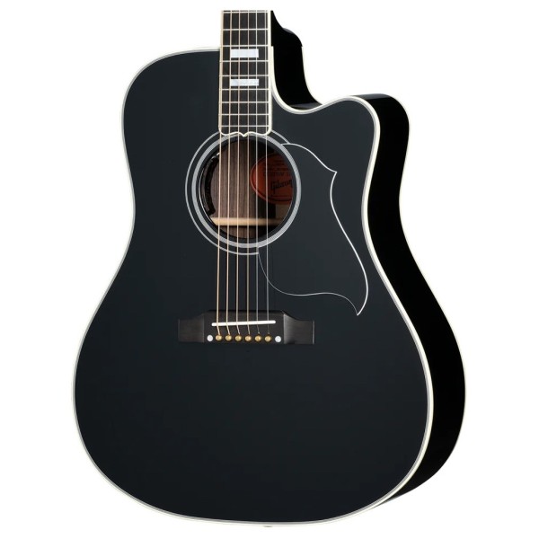 Gibson Songwriter Cutaway Custom, Ebony - body