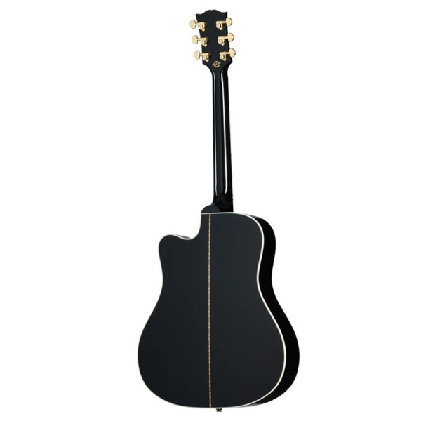Gibson Songwriter Cutaway Custom, Ebony - back