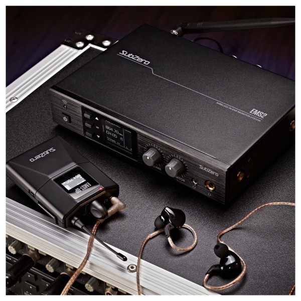 SubZero EMS2 16-Channel Wireless In Ear Monitor System