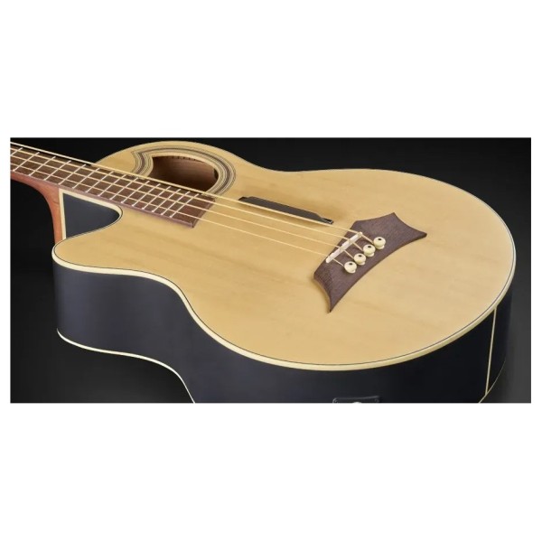 Warwick RockBass Alien Standard Left Handed Acoustic Bass, Natural