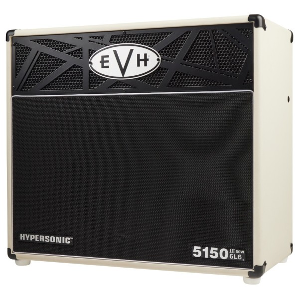 EVH 5150III Hypersonic 6L6 1x12, Ivory - right