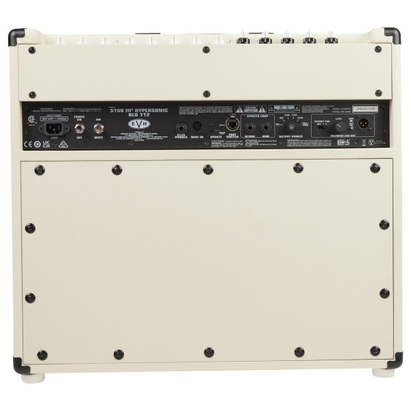 EVH 5150III Hypersonic 6L6 1x12, Ivory - back