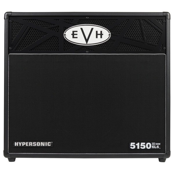 EVH 5150III Hypersonic 6L6 1x12, Black - front