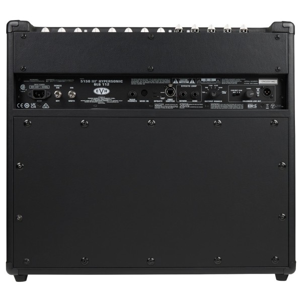 EVH 5150III Hypersonic 6L6 1x12, Black - back