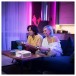 Optoma UHZ35 Compact 4K UHD DuraCore laser Projector, White lifestlye 2 