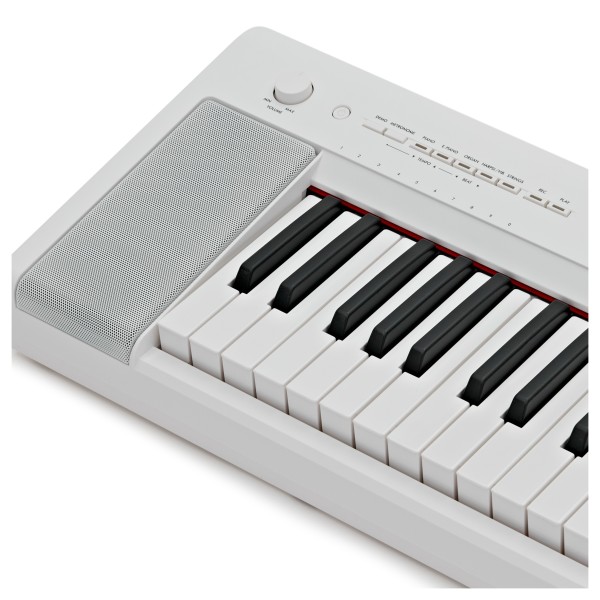 Yamaha Piaggero NP15 Portable Keyboard, White - Nearly New at