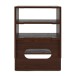 AVCOM Hifi Cabinet 4 Shelf, Walnut