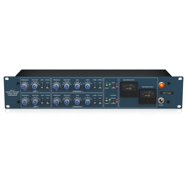 Behringer 369-KT 2-Channel Stereo Compressor and Limiter - Top
