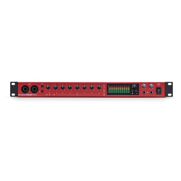 Focusrite Clarett+ - Front Panel