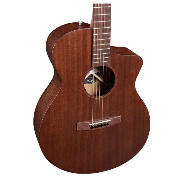 Martin SC-10E Modern, Sapele Front Angle 2