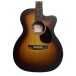 Martin OMC-10E Modern, Sunburst Frontal-Cropped