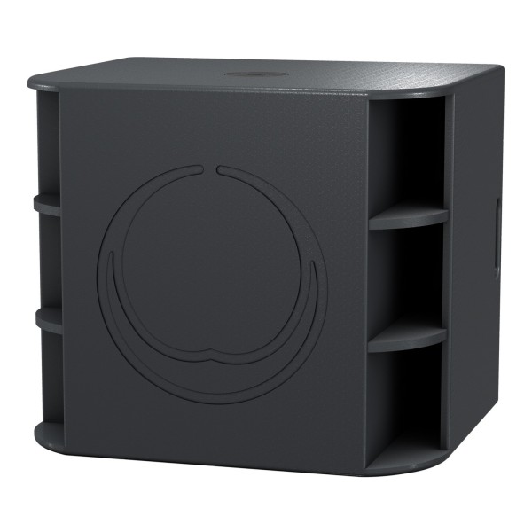 Turbosound Milan M18B 18'' Powered Subwoofer - Side View