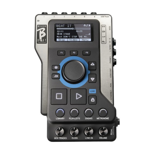 M-Live B.Beat Plus Performance Player, 256Gb, Front
