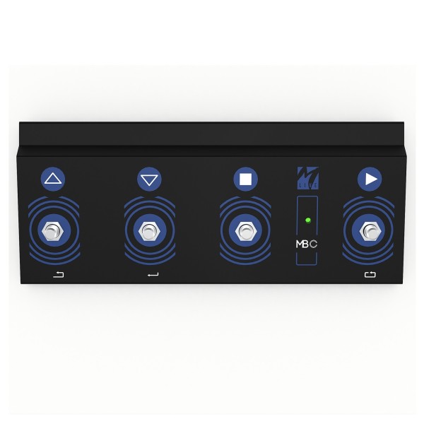 M-Live Pedal MBC Foot Controller, Top
