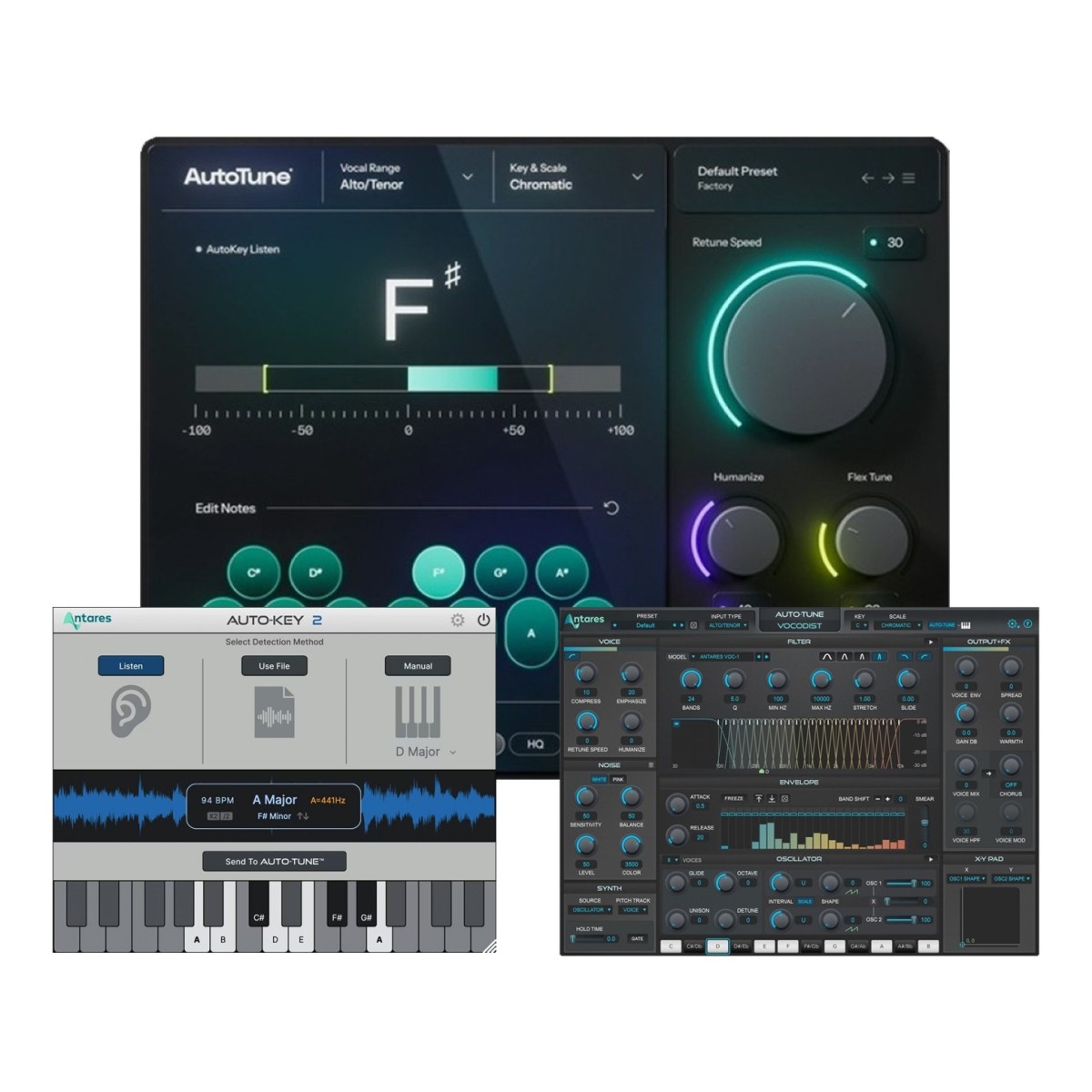Antares AutoTune 2026 with FREE AutoKey2 and Vocodist Gear4music