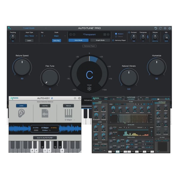 Antares AutoTune Pro 11 with FREE AutoKey2 and Vocodist