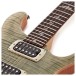 PRS SE Custom 24, Trampas Green (2026) - upper frets