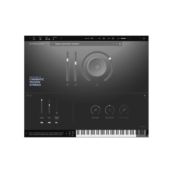 Spitfire Audio Originals Cinematic Frozen Strings